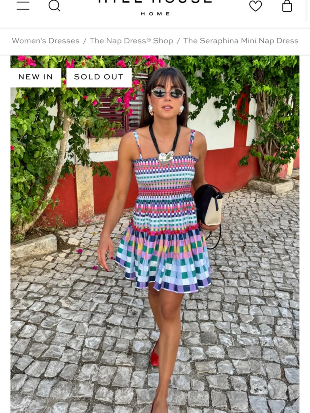 ISO Hill House Seraphina Dress - Multi Gingham